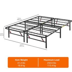 Full Size Foldable Bed Frame