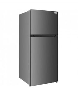 17.6 Cu. Ft. Refrigerator with Top Mount Freezer - Stainless Steel