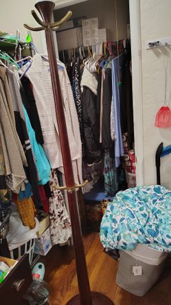 Strong Vintage Coat Rack Good Condition 