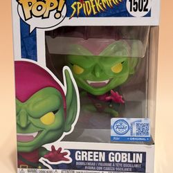 NEW. Funko POP! : GREEN GOBLIN #1502 Spider-Man TV. Target Exclusive.