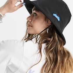 NWT Made USA KAVU Fisherman's Chillba Reversible Bucket Rain Sun Hat Unisex O/S