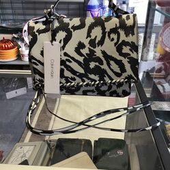 Calvin Klein Fringe Crossbody New