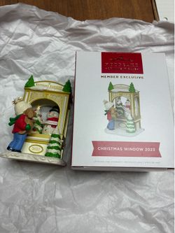 1253. NIB Hallmark Keepsake Ornament “Christmas Window Series  2023”   $35.00