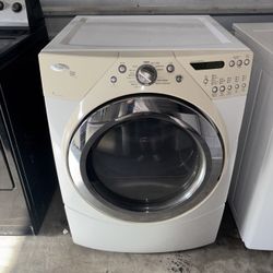 White Whirlpool Electric Dryer