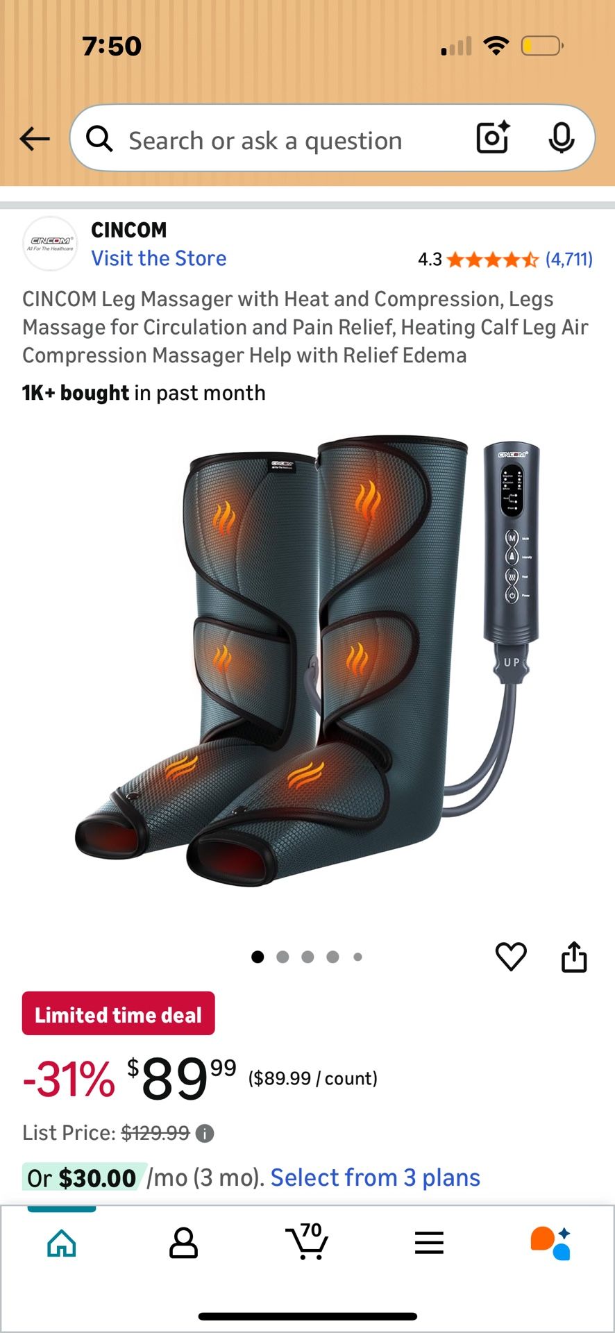 Leg Massager | Masage circulación