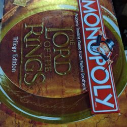 Lord Of The Rings Monopoly