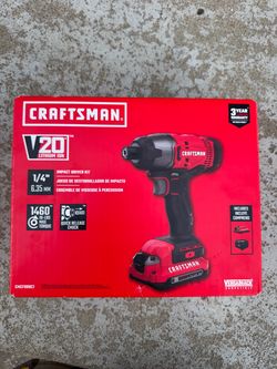Craftsman V20 Impact Driver Kit