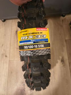 Brand New MX33 Rear 90/100-16