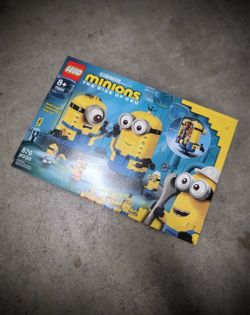 LEGO Minions: Brick-Built Minions and Their Lair 75551 Minions Toy with Buildable Figures