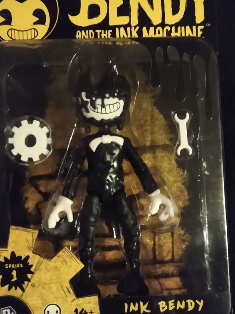 New Bendy And The Ink Machine Action Figure Inky Bendy