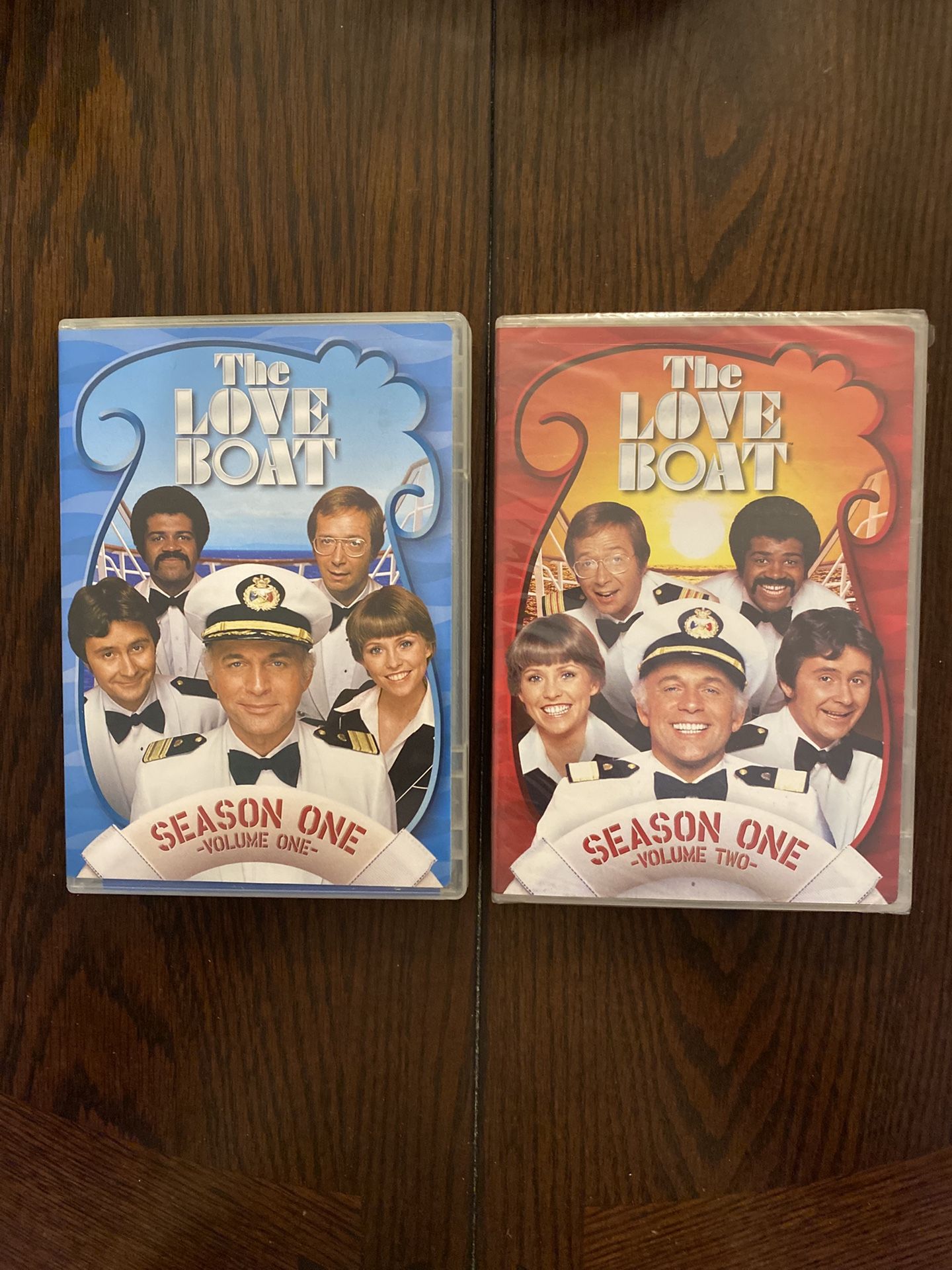 The Love Boat Vol 1 and Vol 2 DVDs