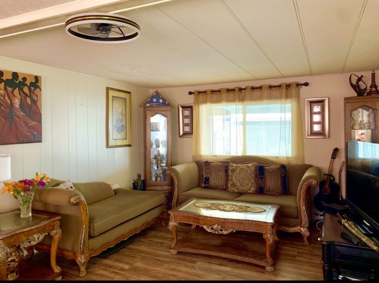 Formal Sofa, Chaise, Coffee, Dining Table w/6 Chairs