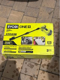 Ryobi ONE+ 18V EZClean 320 PSI