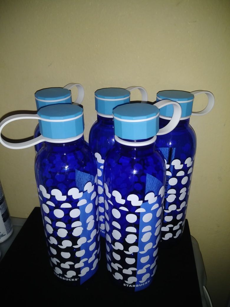 Starbucks 5pc water bottle