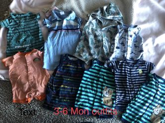 Whole Lot of 3-6 Month Boys Cloths