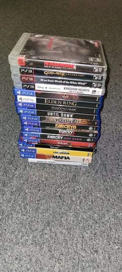 ps3/ps4/ps5 games