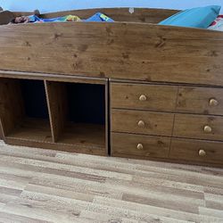 Kids Wooden Beds With Drawers Attached 