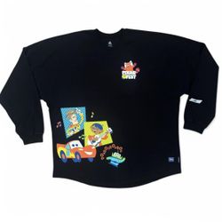 Disneyland Disney black Pixar Fest 2024 Spirit Jersey shirt 
