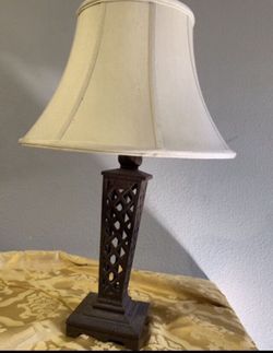 Side Table Lamp. Beautiful Bedroom Lamp 