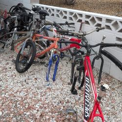 Lot Of Bicycles