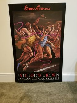 Ernie Barnes Poster