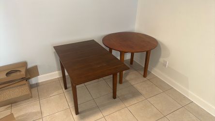 Solid wood tables