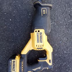 DeWalt Brushless XR Sawzall And 5 Ah Battery
