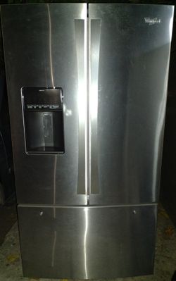 Whirlpool Stainless Steel French Door Refrigerator $777.00