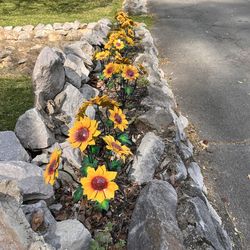 Metal sunflowers handmade price