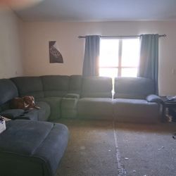 Sectional Grey Couch