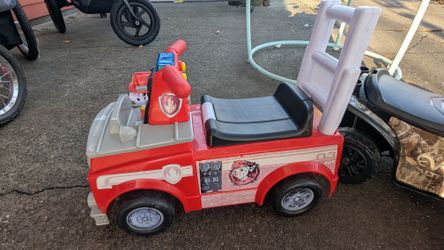 Paw Patrol Ride On Push Toy Scooter 