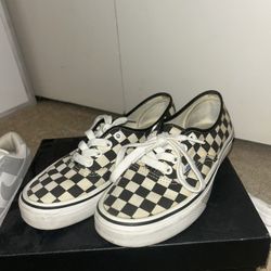 Checkered Vans