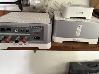 Sonos Connect:Amp and Sonos Bridge