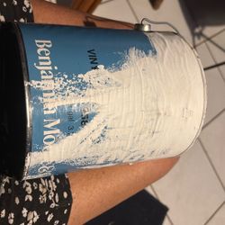 Benjamin Moore’s Muresco Ceiling White 1 Gallon Label Got Dirty When I Opened It, But I Didn’t Use It