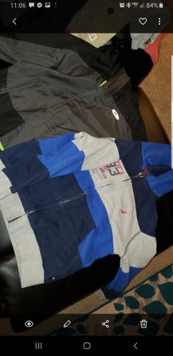 Raincoat 7 and Size 7 nautica hoodie