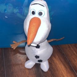 Disney Frozens Olaf Snowman Stuffed Animal 