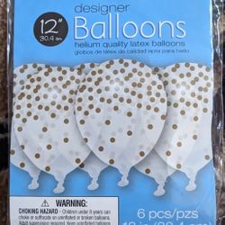 Fake Confetti Balloons