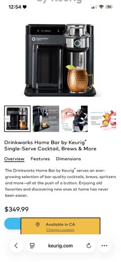 Drink works home bar by Keurig