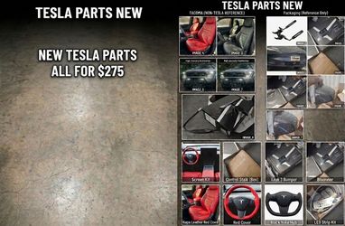 All new aftermarket parts for Tesla model y and 3 all for $250 over 1500 retail