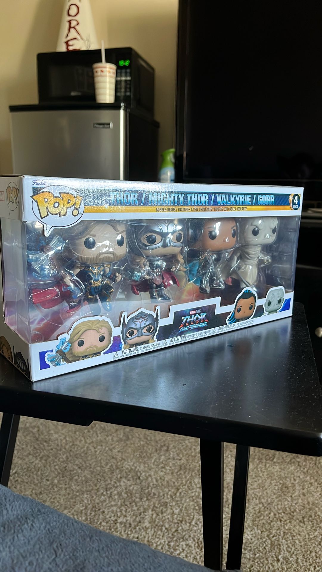 Marvel Funko Pop Thor Love And Thunder 4Pk