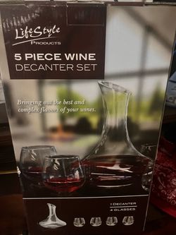 Wineglass set and canopy net