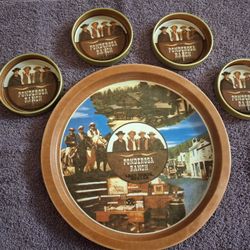 Vintage Bonanza Serving Tray