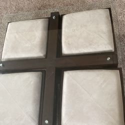 Coffee Table With Four Stools