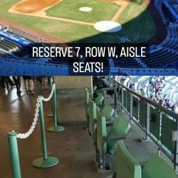 4 TIXS  - DODGERS  VS BREWERS/CUBS - NLCS - RESERVE MVP 7 - EXTRA LEG ROOM  - SMALL PRIVATE SECTION 