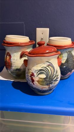 3 set of container / of decoration