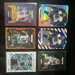 Jacksonville Jaguars Football Card Lot Of 9 Cards