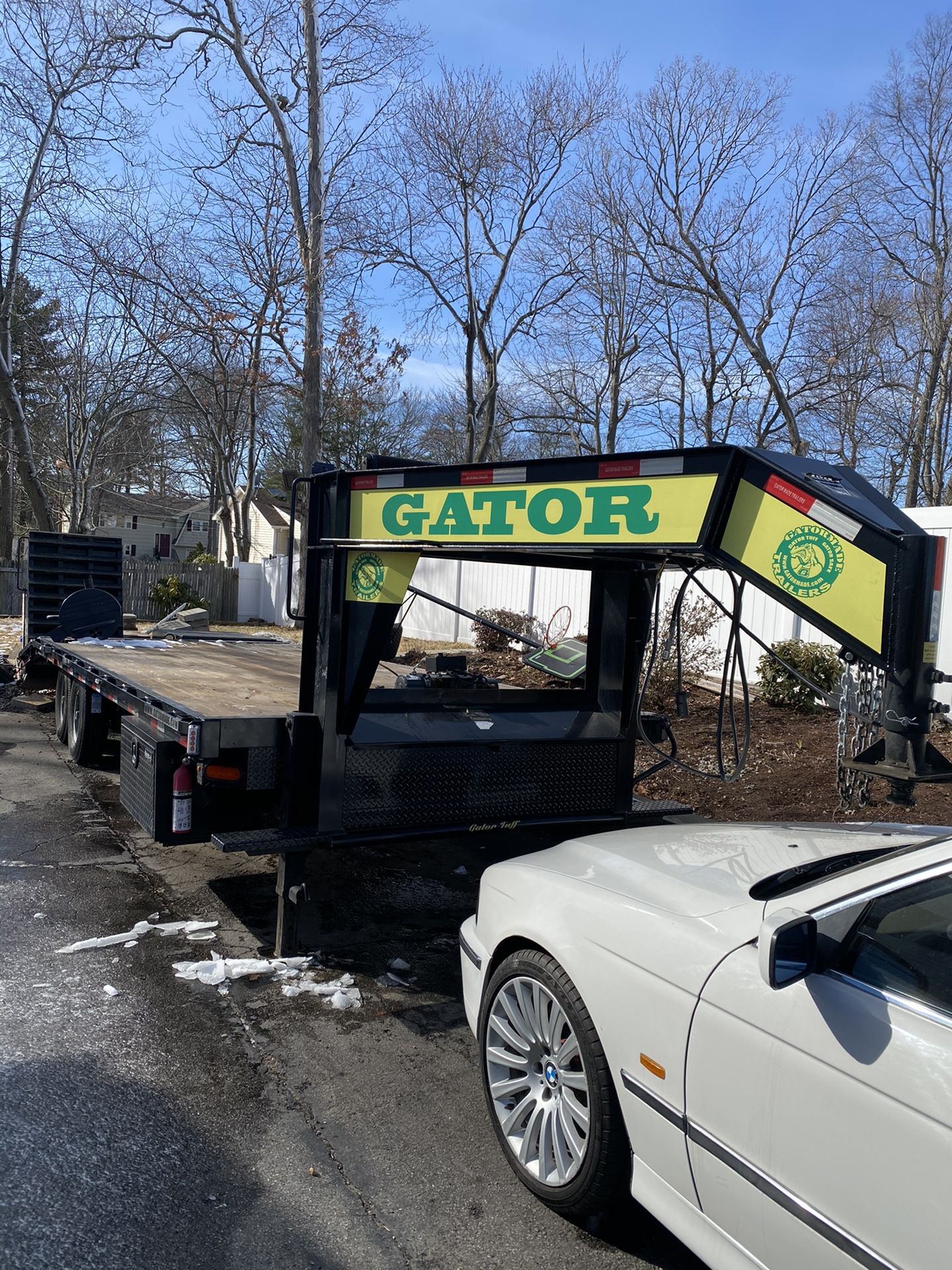 Gator equipment trailer