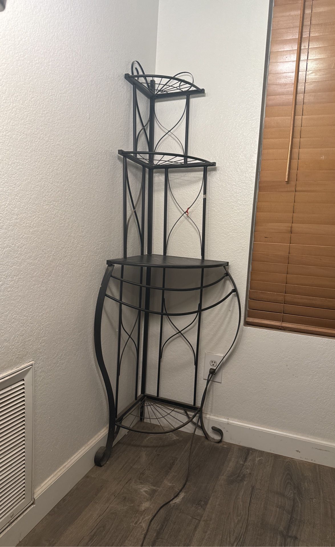 Corner Metal Shelves
