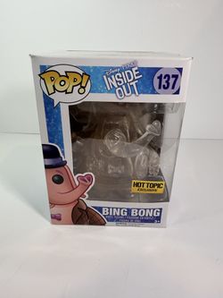 #137 Bing Bong from Inside Out - Invisible/ Clear Variant Funko Pop