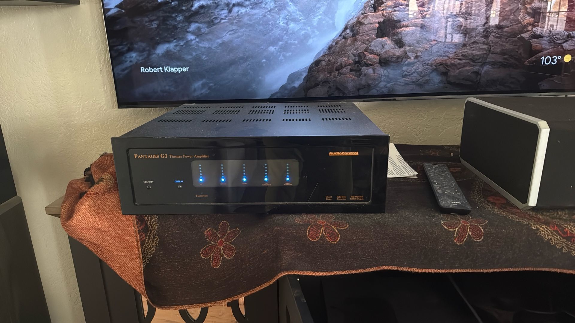 Audio Controller Home Theater, Amplifier
